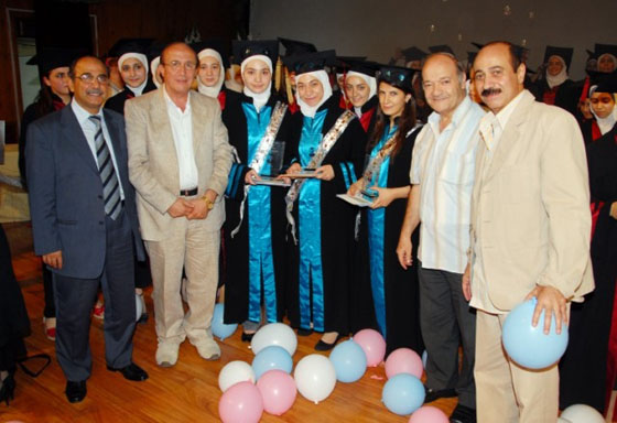 حفلة تكريم طالبات الشهادتين .. الثانوية والتعليم الأساسي لعام 2010 